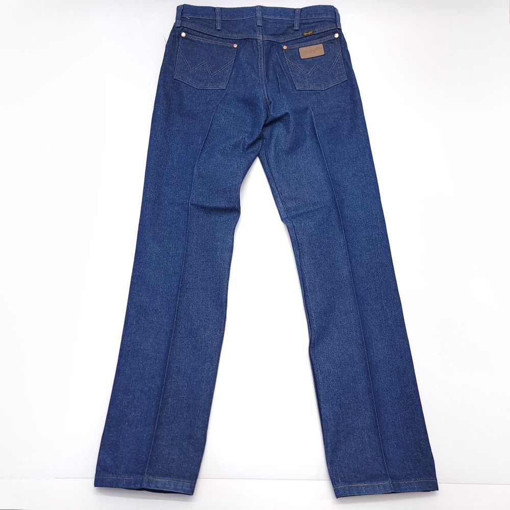 NWOT‎ Vintage Wrangler 13MWZ Blue Jeans Western Men's 36x34 Made In Costa Rica